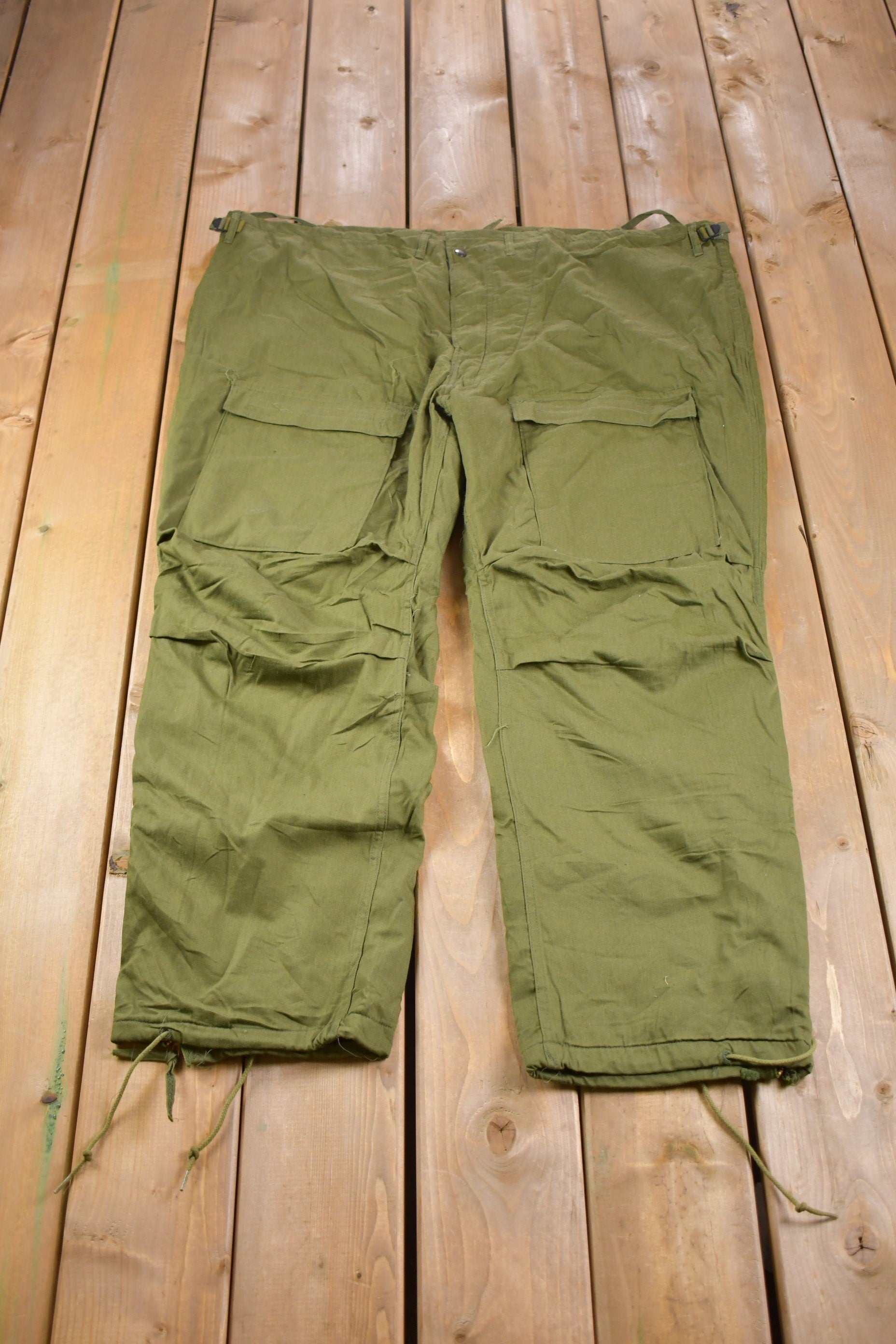 Vintage 1979 Army Snow Pants Size 50 x 31