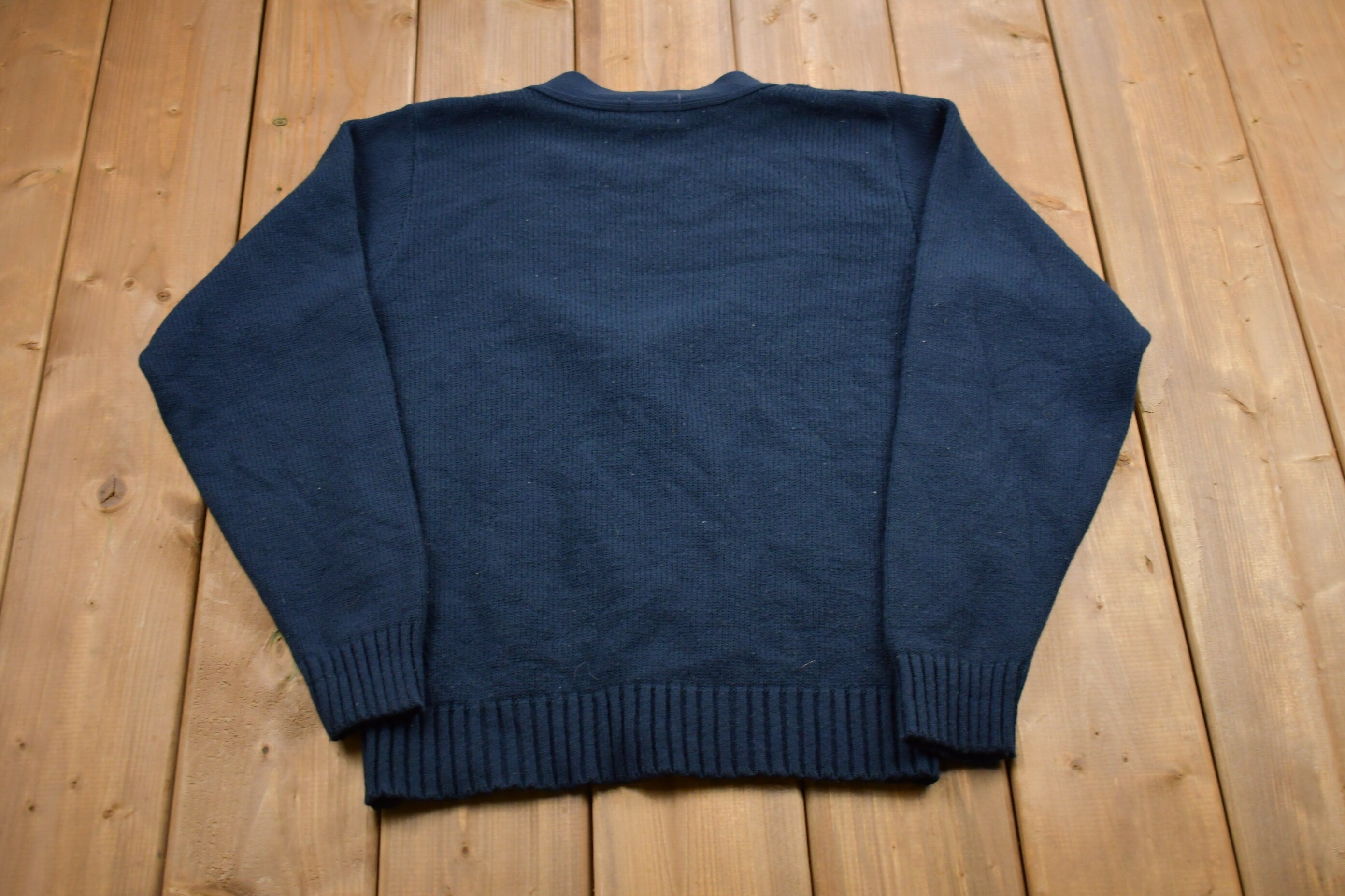 Vintage 1990s Angelica Made In USA Knitted Sweater /