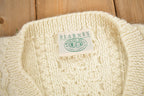 Vintage 1980s Blarney Woolen Mills Cable Knit Sweater