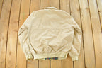 Vintage 1990s Lacoste Izod Full Zip Windbreaker Jacket Men's Large