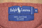 Vintage 1980s Ralph Lauren Knitted Crewneck Sweater