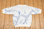 Vintage 1990s Boothbay Knit Crewneck Sweater Women's XL