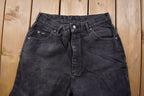 Vintage 1990's Lee Black Jeans 30 x 30