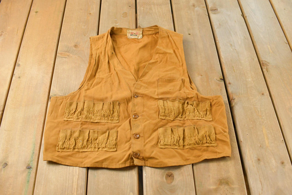 Vintage 1960s Hawthorne Hunting Vest Men's M