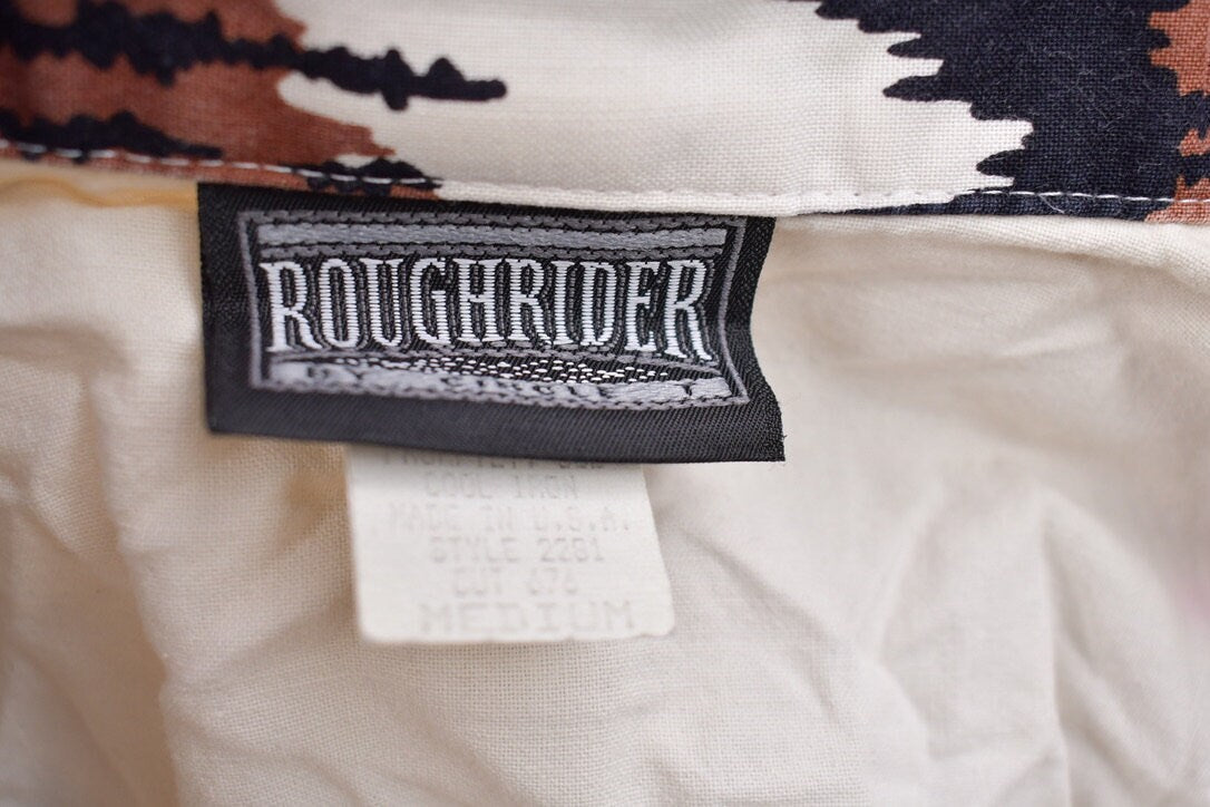 Vintage 1980s Rough Rider Western Button Up Shirt