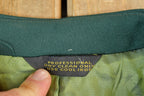 Vintage 1970s Light Wool Green Dress Jacket