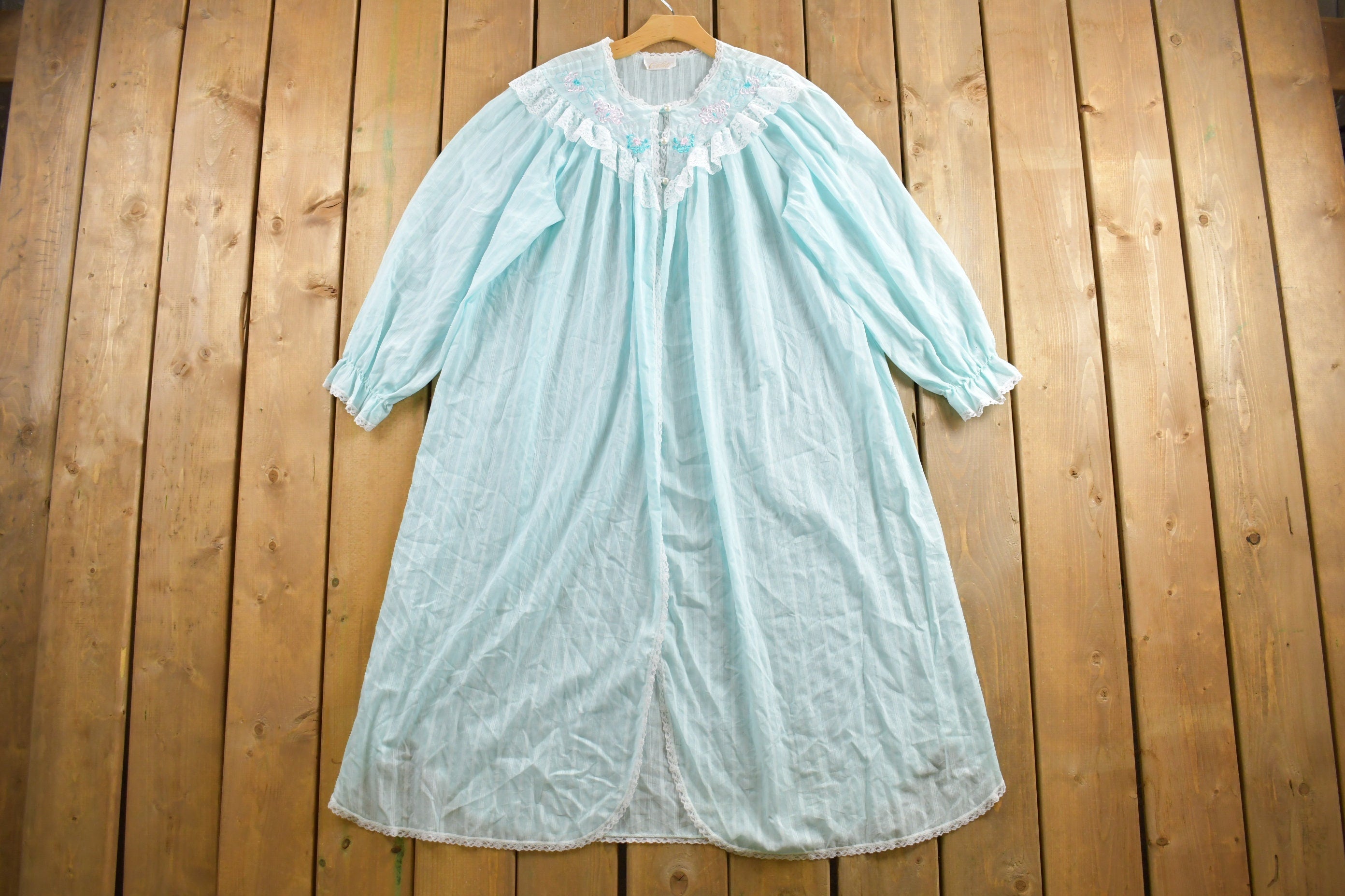 Vintage 1960s Lingerie Night Gown Dress