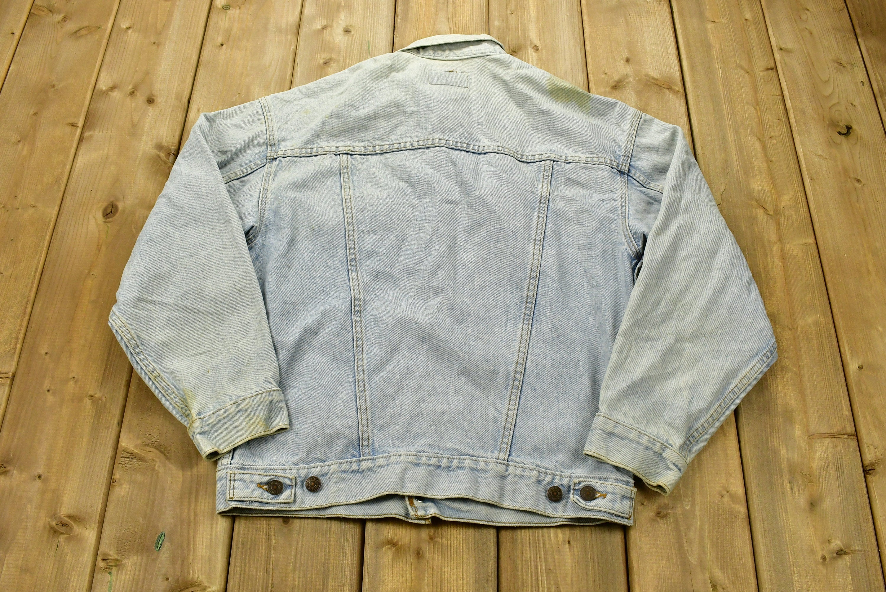 Vintage 1990s Levi's Distressed Denim Jean Jacket