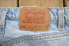 Vintage 1990s Levi's Light Wash 505 Jeans Size 34 x 32