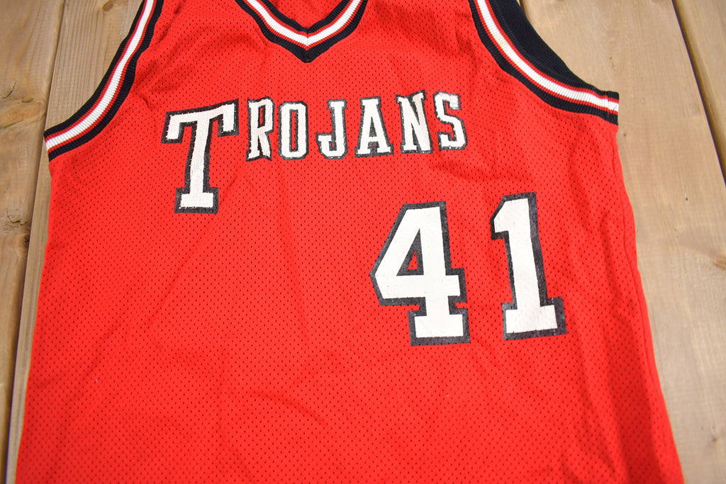 Vintage 1990s USC Trojans NCAA Collegiate Basketball Jersey