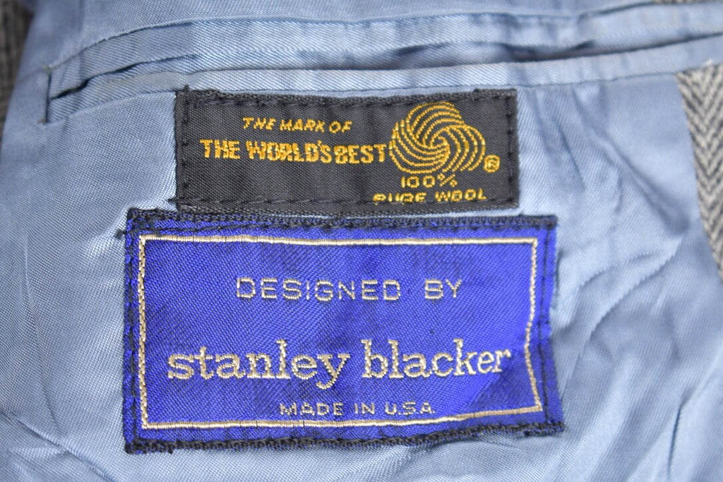 Vintage 1980s Stanley Blacker Full Suit