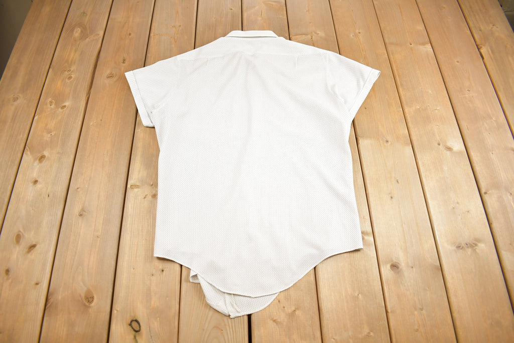 Vintage 1970s K Mart Women's Knit Dress Shirt