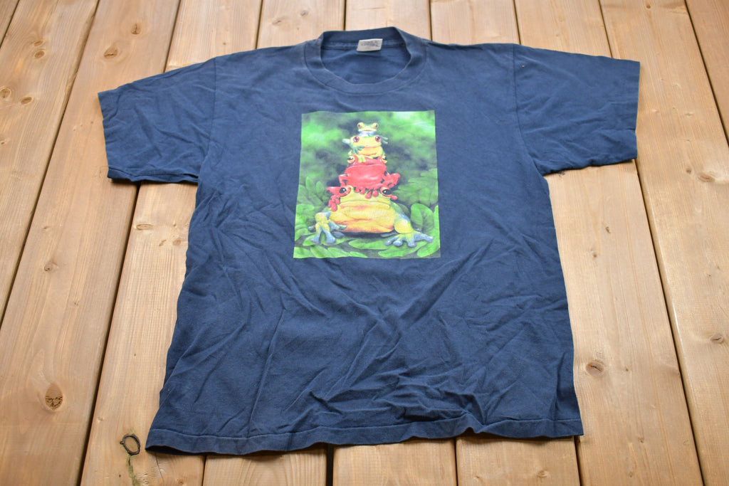 Vintage 1990s Frog Graphic T-Shirt
