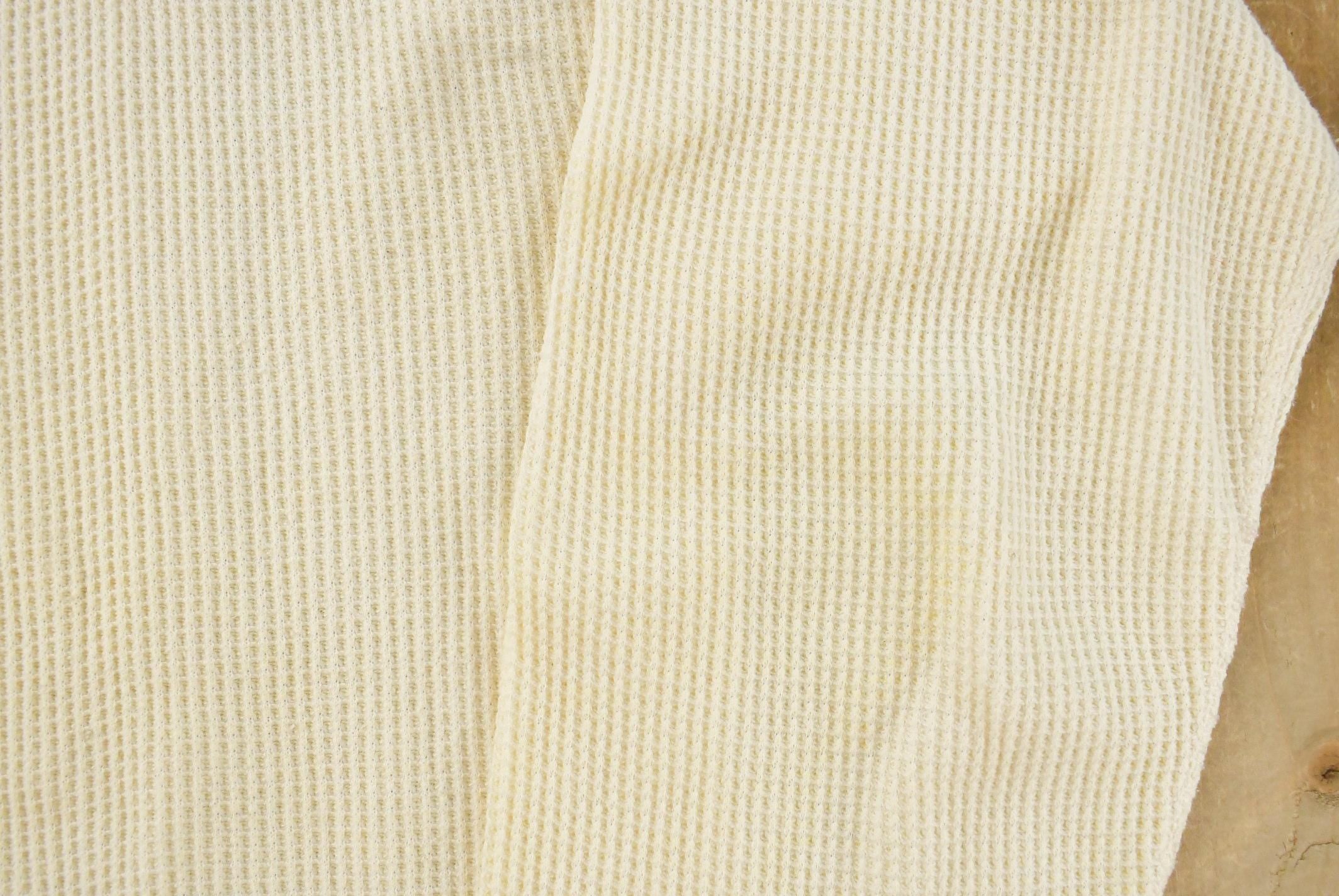 Vintage 1970s J.E. Morgan Long Johns Thermal Waffle Knit Long Sleeve Shirt Men's L-XL