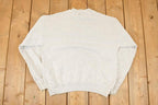 Vintage 1990s French Dog Funny Graphic Print Crewneck Sweatshirt Mens M