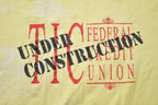 Vintage 1990s TIC Federal Credit Union Under Construction Graphic T-Shirt