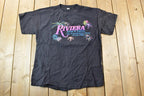 Vintage 1990s Las Vegas Riviera Hotel Souvenir T-Shirt