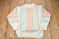 Vintage 1990s Abstract Knitted Sweater