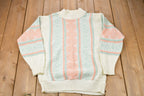 Vintage 1990s Abstract Knitted Sweater