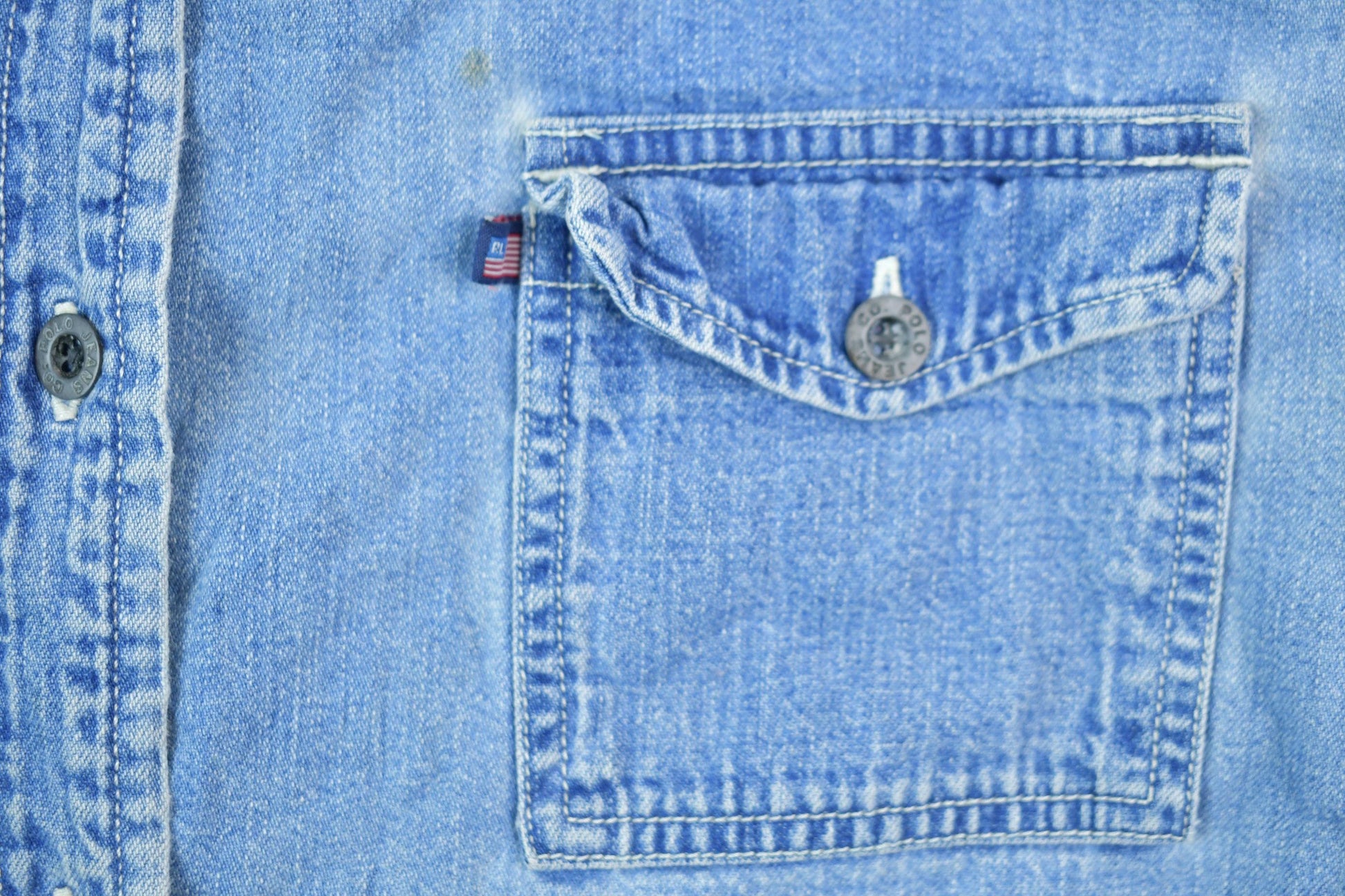 Vintage 1990s Polo Ralph Lauren Button Up Shirt