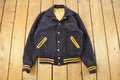 Vintage 1960s Penna School For The Deaf Wool Varsity Jacket Men's S