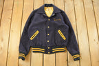 Vintage 1960s Penna School For The Deaf Wool Varsity Jacket Men's S