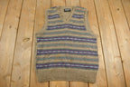 Vintage 1990s Jantzen Knit Vest Made in USA