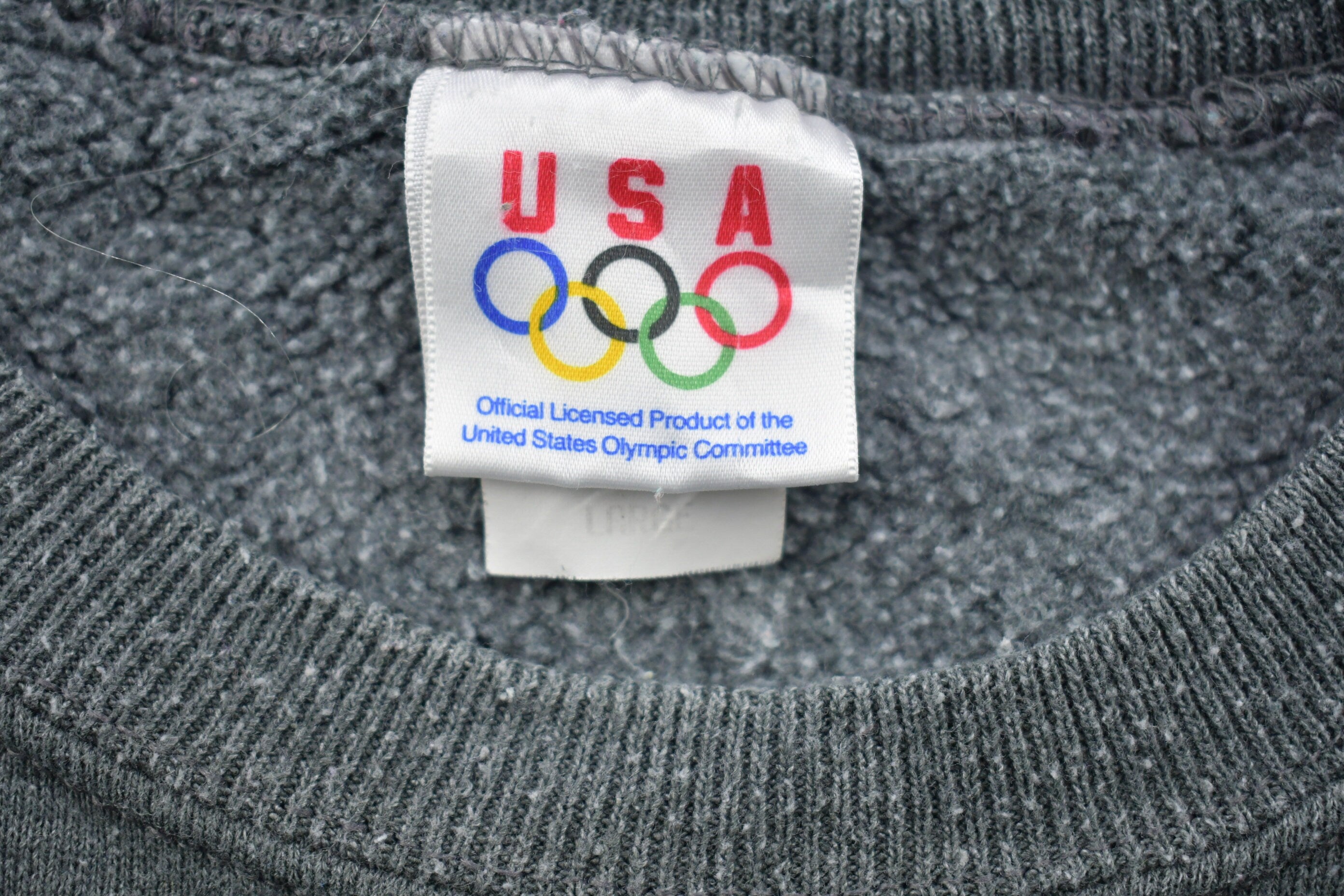 Vintage 1990s USA Olympic Crewneck Sweatshirt