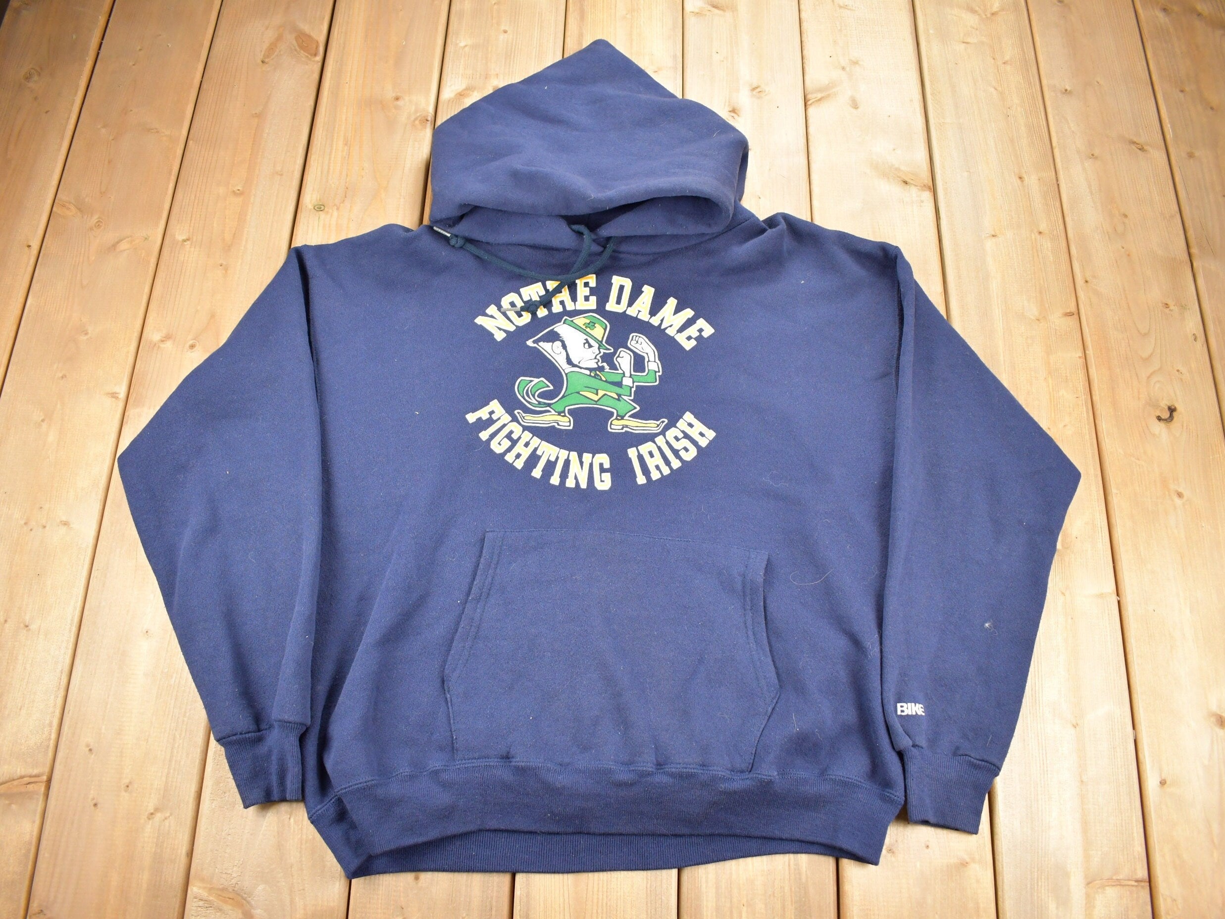 Vintage 1980s University Of Notre Dame Fighting Irish Collegiate Hoodie