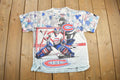 Vintage 1994 Montreal Canadiens NHL All Over Print Graphic T-Shirt