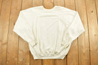Vintage 1980s Cablevision Central Florida Logo Graphic Crewneck Sweater