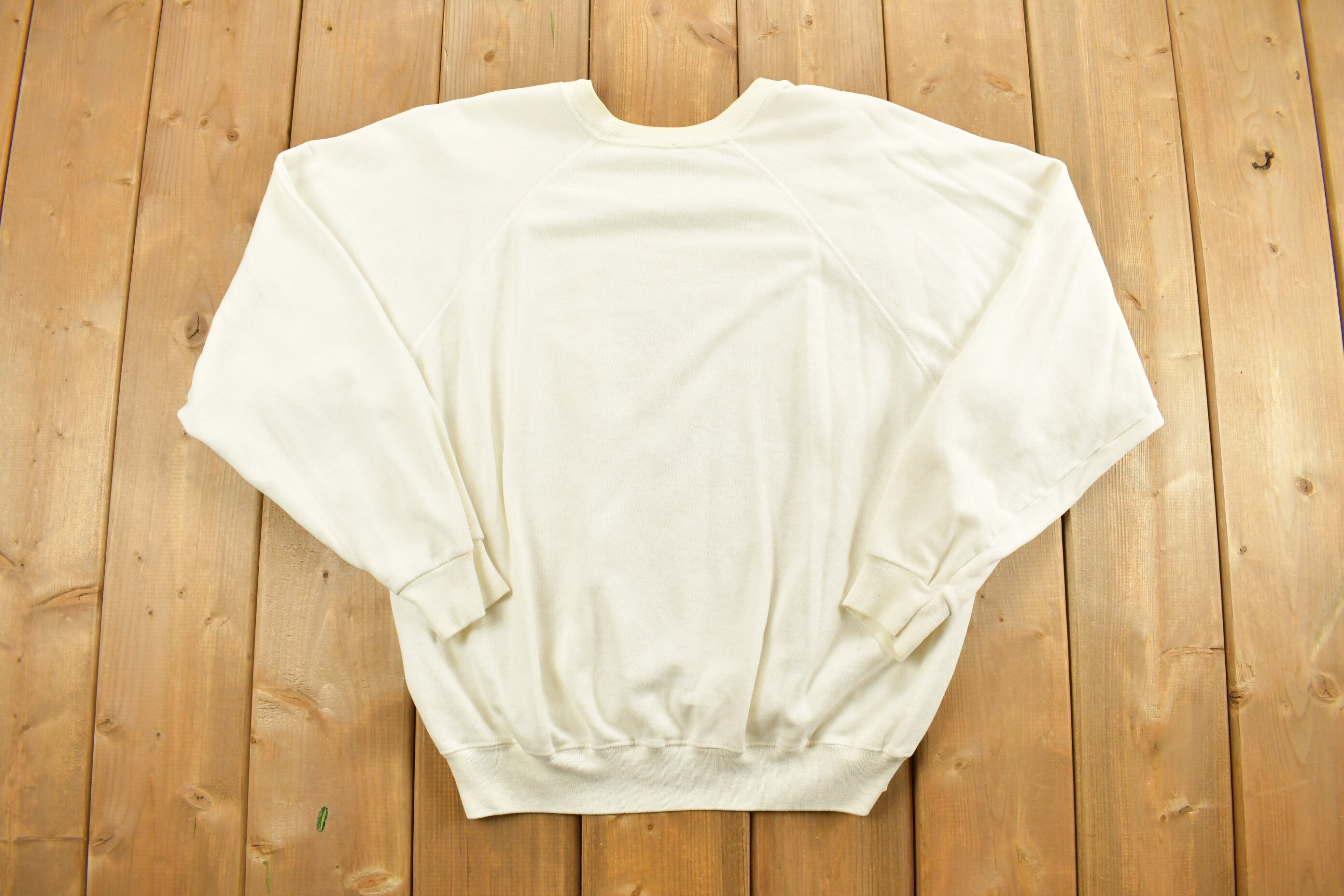 Vintage 1980s Cablevision Central Florida Logo Graphic Crewneck Sweater