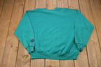 Vintage 1990s Cute Heart Patch Crewneck Sweatshirt