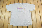 Vintage 1990s Minnesota Vikings T-Shirt Men's 2XL