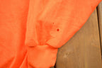 Vintage 1990s Muleskins Thermal Blank Zip Up Hoodie
