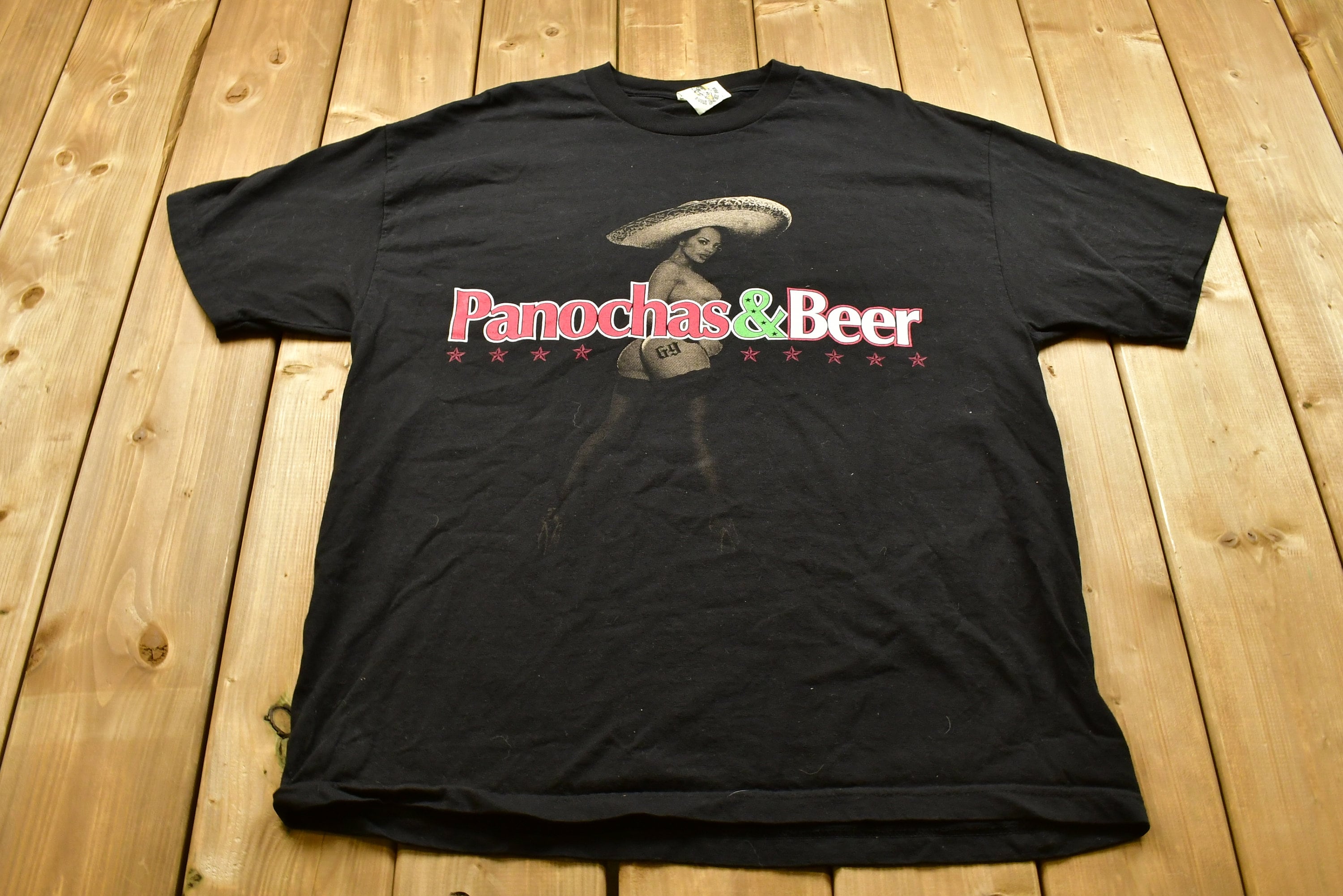 Vintage Panochas & Beer T-Shirt