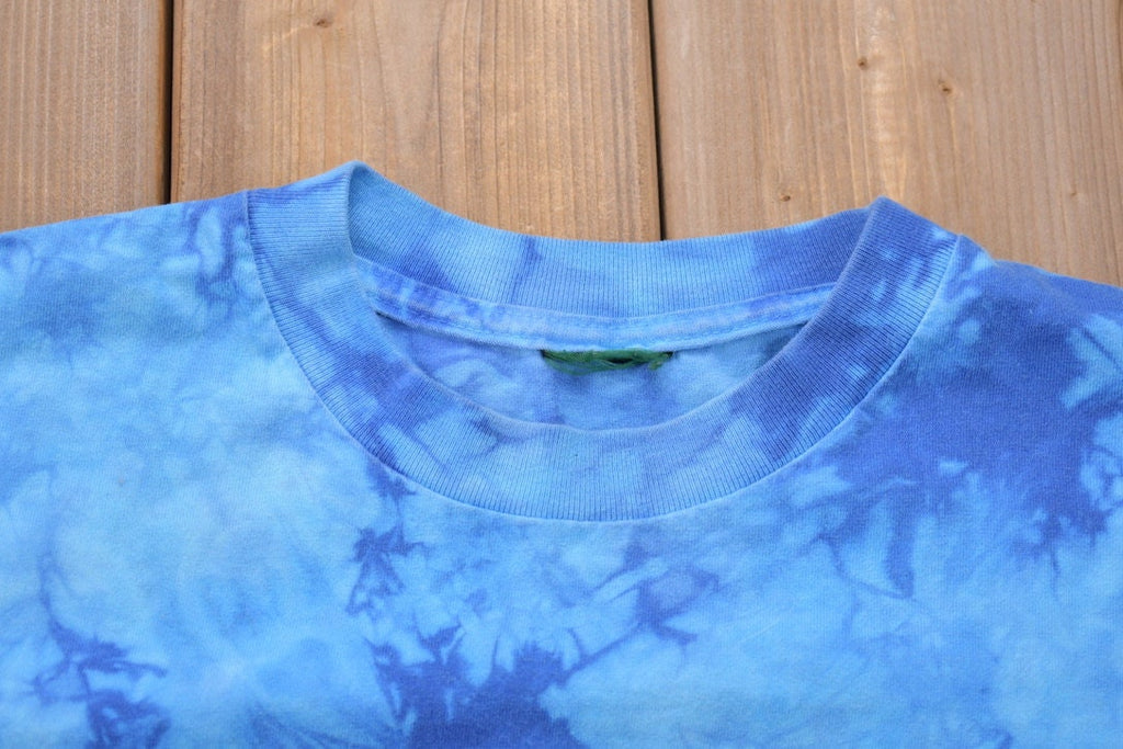 Vintage 1990s Costa Rica Butterfly Tye Dye Graphic T-Shirt / Graphic / 90s / Streetwear / Retro Style /