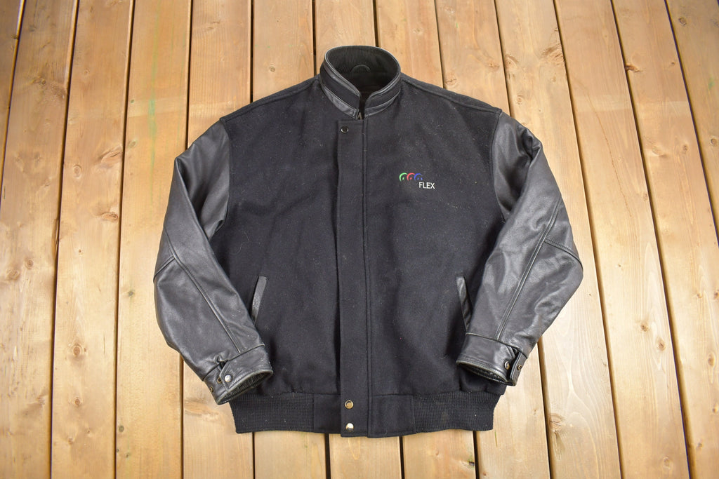 Vintage 1990's Leather Varsity Jacket