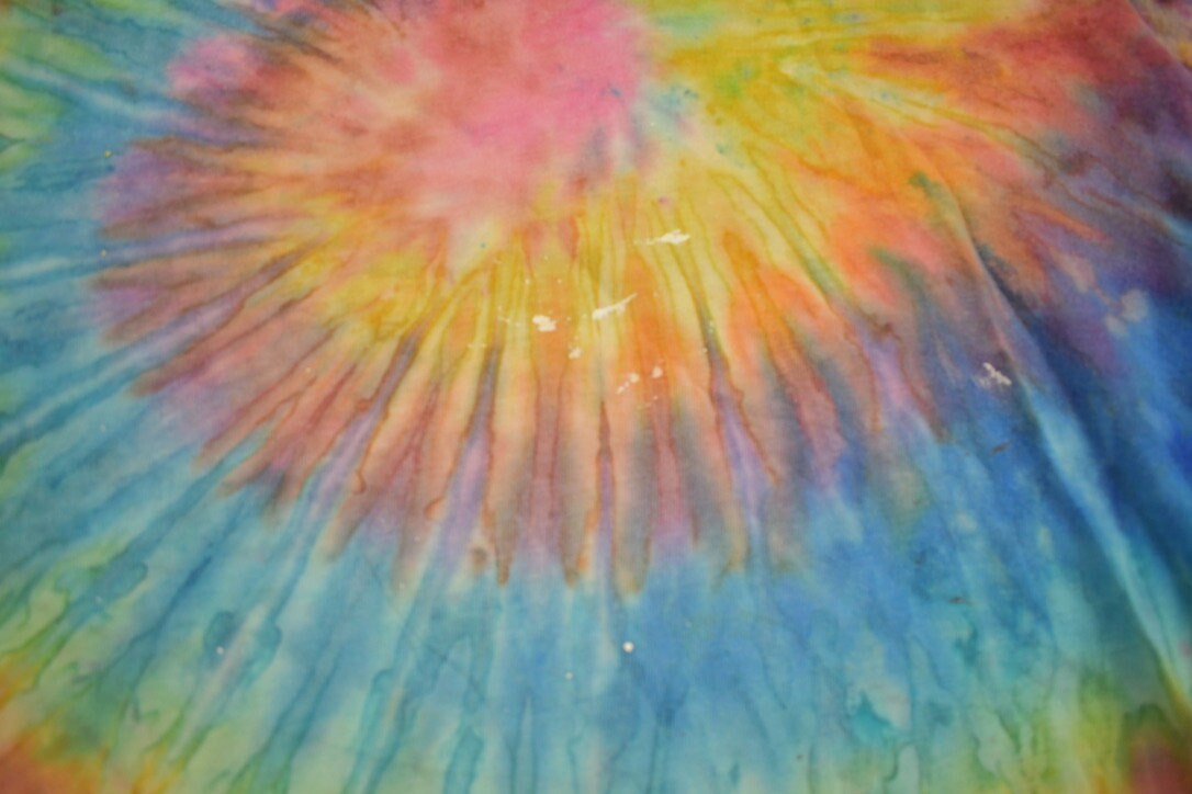Vintage 1990s Tie Dye Graphic T Shirt