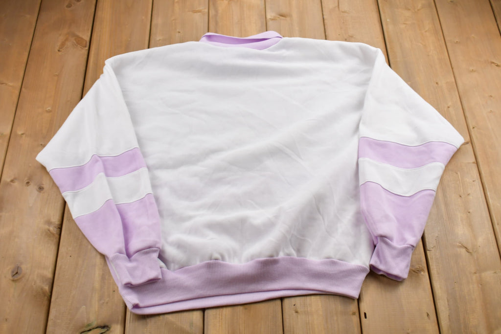 Vintage 1990s Bermuda Run Collared Sweatshirt /