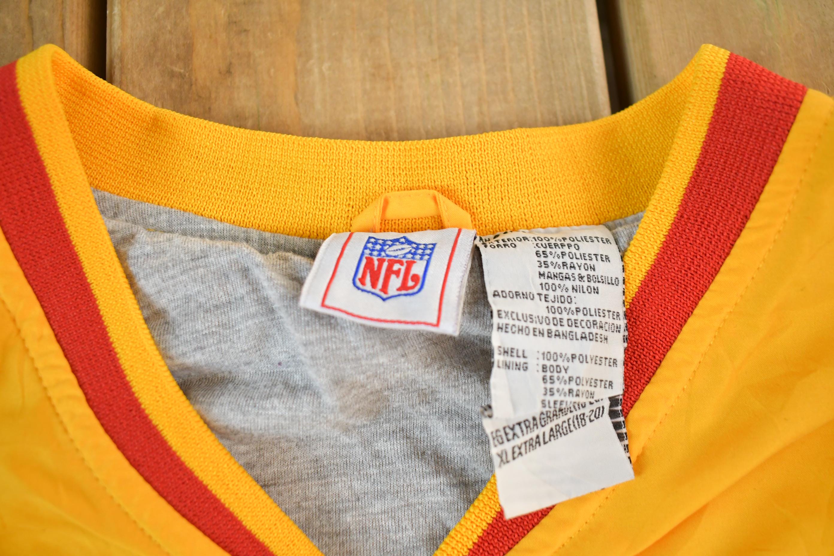 Vintage 2000s Kansas City Chiefs NFL Pullover Jacket Youth XL