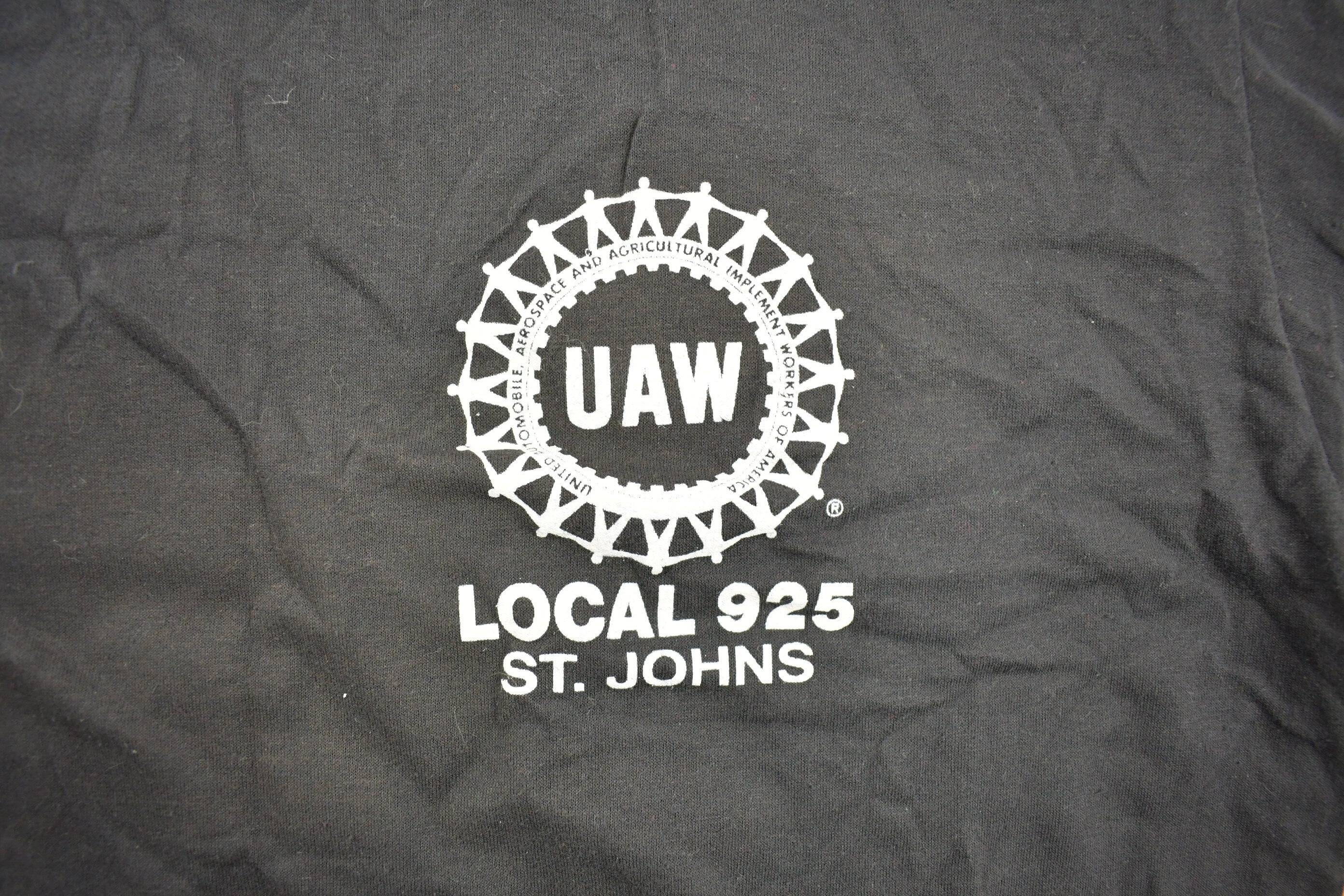 Vintage 1980s UAW Local 925 St Johns Graphic T Shirt
