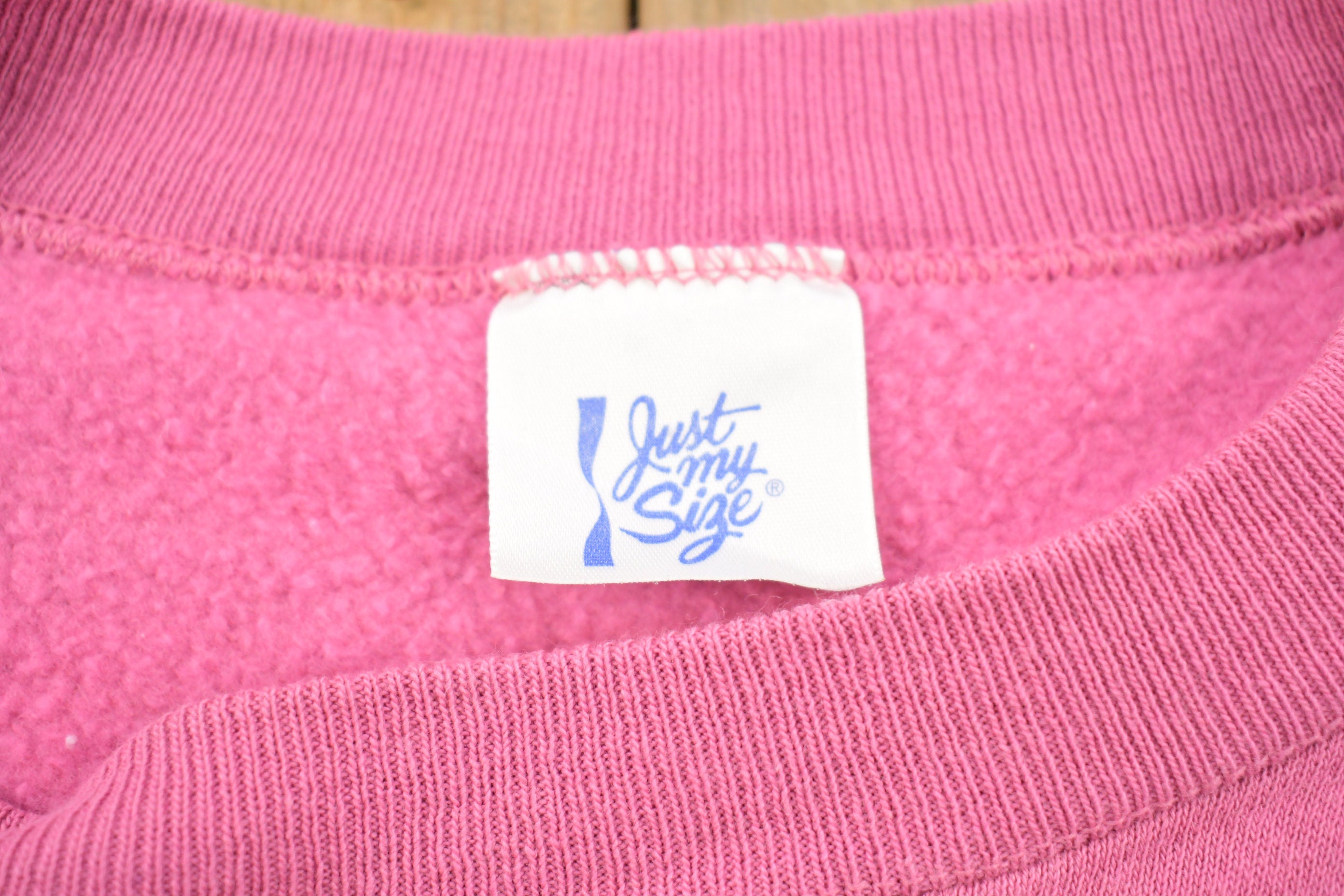 Vintage 1990s Blank Pink Crewneck Sweatshirt
