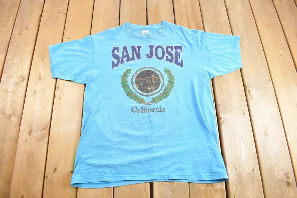 Vintage 1990s San Jose California Souvenir T Shirt