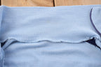 Vintage 1990s Blank Blue Colour Block Zip Up Sweatshirt