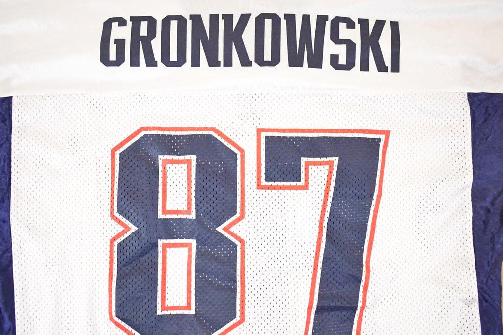 Vintage Y2K Reebok New England Patriots Rob Gronkowski NFL Jersey Men's XL