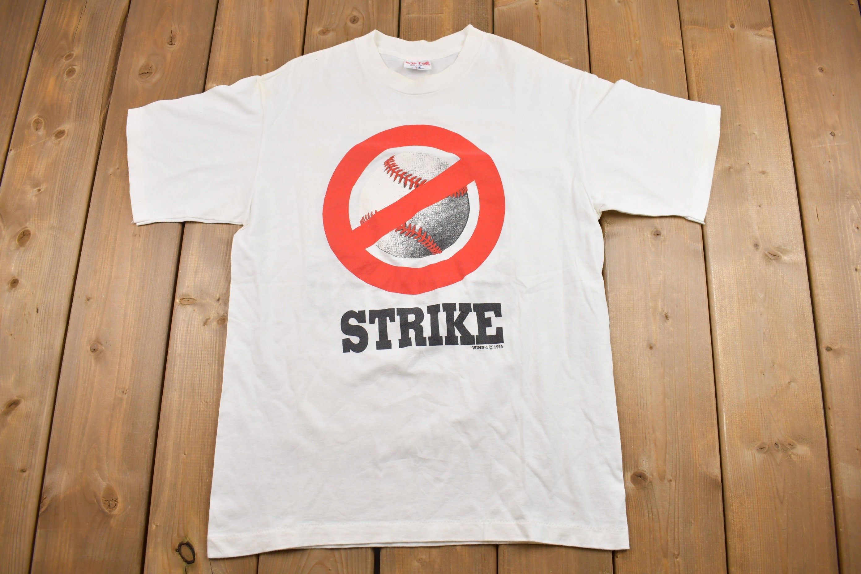 Vintage 1990s Major League Bummer Graphic T Shirt