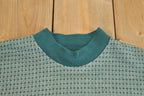 True Vintage 1990s DALE Thick Collard Patterned T-Shirt