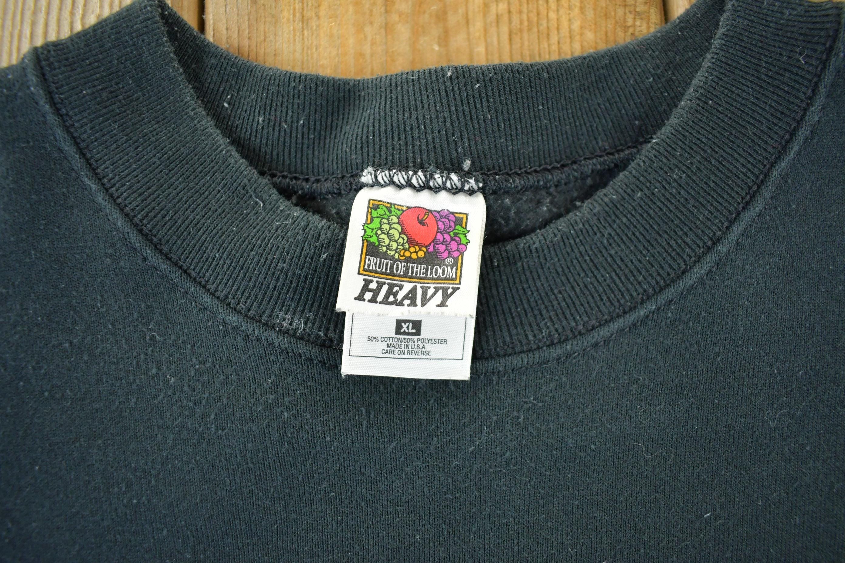 Vintage 1990s USA American Flag Crewneck Sweatshirt Mens XL  90s Souvenir Crewneck  Vintage Souvenir Travel Patriotic