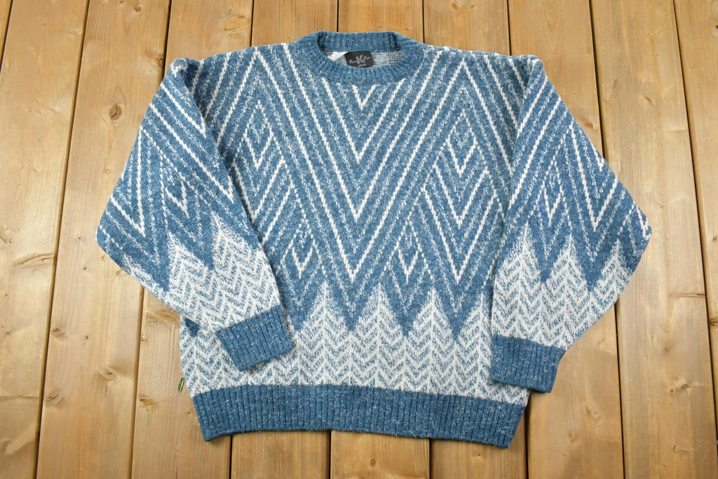 Vintage 1990s Kensington Italia Knit Crewneck Sweater